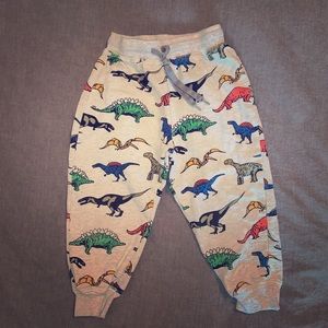 Boys dinosaur sweatpants